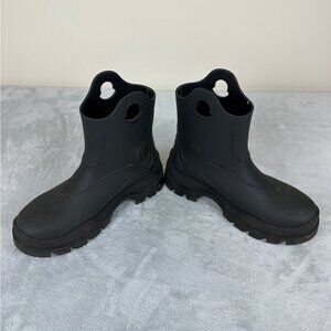 Moncler Black Rain Boots Women’s Size 38 EU
